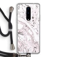 Mengelmoes: OnePlus 8 Transparant Hoesje met koord