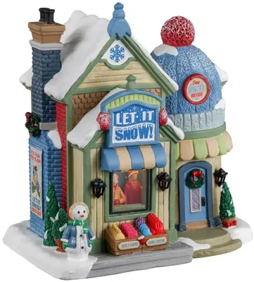 Lemax let it snow! verlicht kersthuisje Caddington Village 2023