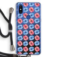 Klaproosjes: Xiaomi Mi Mix 3 Transparant Hoesje met koord