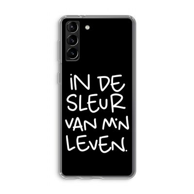 De Sleur: Samsung Galaxy S21 Plus Transparant Hoesje