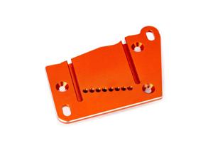 Traxxas - Motor mount cap, 6061-T6 aluminum (orange-anodized) (TRX-10263-ORNG)