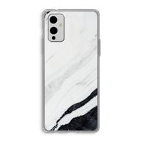 Elegante marmer: OnePlus 9 Transparant Hoesje