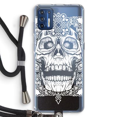 Seek & Destroy: Motorola Moto G9 Plus Transparant Hoesje met koord