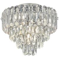 LED Plafondlamp - Trio Select Malizia - 7 Lichtpunten - E14-fitting - IP20 - Chroom - Metaal