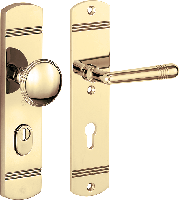 Knopg.RS SKG Art deco MGG/Ti K72