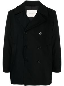 Mackintosh Dalton double-breasted wool peacoat - Noir