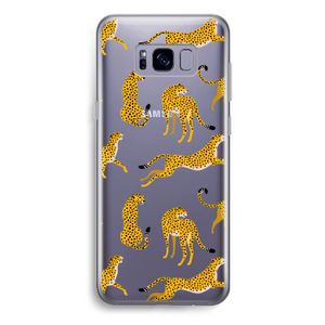 Luipaard: Samsung Galaxy S8 Plus Transparant Hoesje