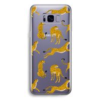 Luipaard: Samsung Galaxy S8 Plus Transparant Hoesje