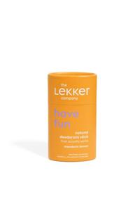 Lekker Company Deodorant stick mandarijn & citroen