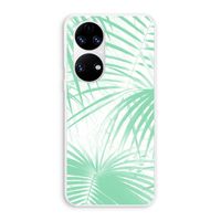 Palmbladeren: Huawei P50 Transparant Hoesje