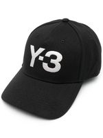 Y-3 casquette à logo brodé - Noir - thumbnail