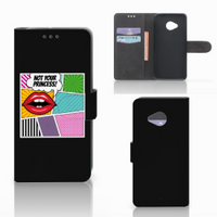 HTC U11 Life Wallet Case met Pasjes Popart Princess - thumbnail