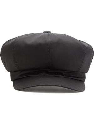 Prada chapeau Re-Nylon à logo triangulaire - Noir