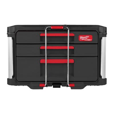 Milwaukee Packout 2 + 1 Drawer Tool Box PACKOUT™ Box 2+1 lades 363 x 564 x 414 - 4932493190
