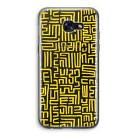 Majorelle Blue Print: Samsung Galaxy A5 (2017) Transparant Hoesje