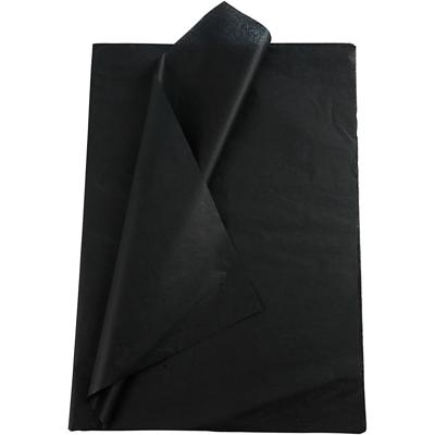 Creativ Company Tissuepapier, vel 50x70 cm, 17 gr, zwart, 10 vel/ 1 doos