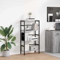Boekenkast Grijs Sonoma 60 x 29,5 x 115 cm Bewerkt hout