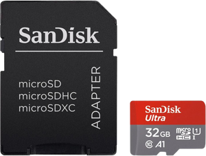 SanDisk Ultra flashgeheugen 32 GB MicroSDHC Klasse 10