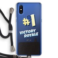 Victory Royale: Xiaomi Mi Mix 3 Transparant Hoesje met koord