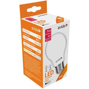 Avide LED Milky Filament Globe 8W E27 360° NW