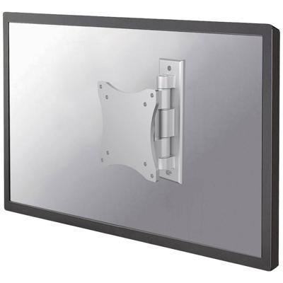 Neomounts FPMA-W810 Monitor-wandbeugel 25,4 cm (10) - 68,6 cm (27) Zilver Kantelbaar, Zwenkbaar