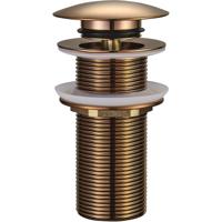 Wiesbaden Caral Verlengde Clickwaste Afvoerplug Geborsteld Brons 5/4"