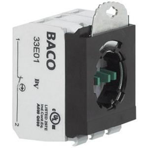 BACO 333E20 Contactelement Met bevestigingsadapter 2x NO Moment 600 V 1 stuk(s)