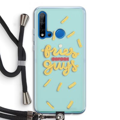 Always fries: Huawei P20 Lite (2019) Transparant Hoesje met koord