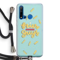 Always fries: Huawei P20 Lite (2019) Transparant Hoesje met koord
