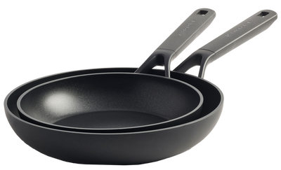 KitchenAid Classic Forged Aluminium Koekenpannenset 24 + 28 cm KitchenAid Classic Forged Aluminium Koekenpannenset 24 + 28 cm