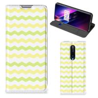 OnePlus 8 | Hoesje met Magneet | Waves Yellow