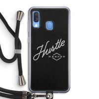 Hustle: Samsung Galaxy A40 Transparant Hoesje met koord