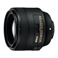 Nikon AF-S 85mm f/1.8G objectief - thumbnail