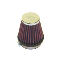 K&N universeel conisch filter 54mm aansluiting, 76mm Bodem, 51mm Top, 76mm Hoogte (RC-2330) RC2330