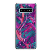 Pink Clouds: Samsung Galaxy S10 Plus Transparant Hoesje