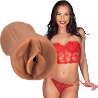 Doc Johnson Aidra Fox - ULTRASKYN Pussy Masturbator - Caramel