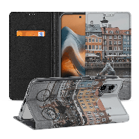 Stand Case Hoesje Maken voor de Motorola Moto G34 | Eigen telefoonhoesje ontwerpen | Op maat gemaakt