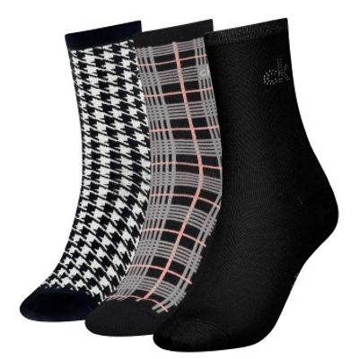 Calvin Klein 3 stuks Demi Crew Sock Gift Box * Actie *