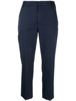 DONDUP pantalon de tailleur à coupe courte - Bleu - thumbnail