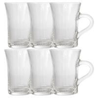 Theeglazen - 24x - 230 ml - glas - transparant - koffieglazen - glazen - thumbnail