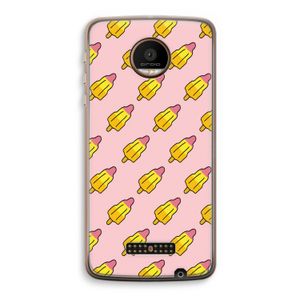 Waterijsjes: Motorola Moto Z Force Transparant Hoesje