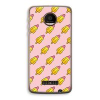 Waterijsjes: Motorola Moto Z Force Transparant Hoesje