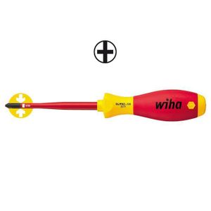 Wiha SoftFinish electric slimFix Xeno schroevendraaier 1000V 3271 SL/PH2 x 80 35503