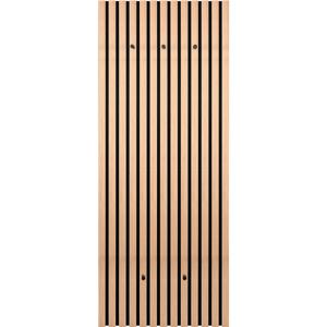 Kapstok - Trion Geve - Wandgarderobe - 50x125cm - Eiken - MDF
