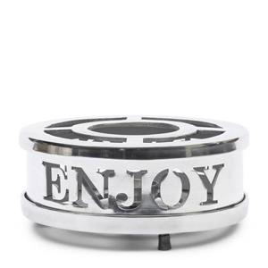 Riviera Maison Rechaud zilver, Kaasfondue - RM Enjoy - Aluminium