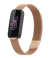 Fitbit Luxe - Milanese bandje - Champagne goud