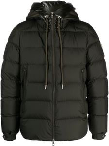 Moncler veste matelassée à capuche - Vert