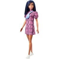 Mattel Fashionistas #143 - Pink & Black Dress pop Mattel Fashionistas #143 - Pink & Black Dress pop