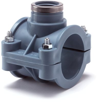 PP aanboorzadel - 1x binnendraad - 110mm x 1½