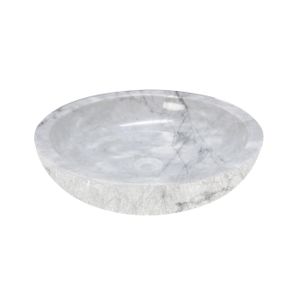 Waskom Forzalaqua Verona XL Carrara Rond Gepolijst 50X12X cm